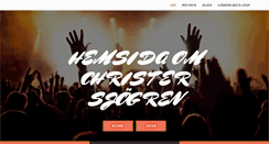 Desktop Screenshot of christersjogren.se